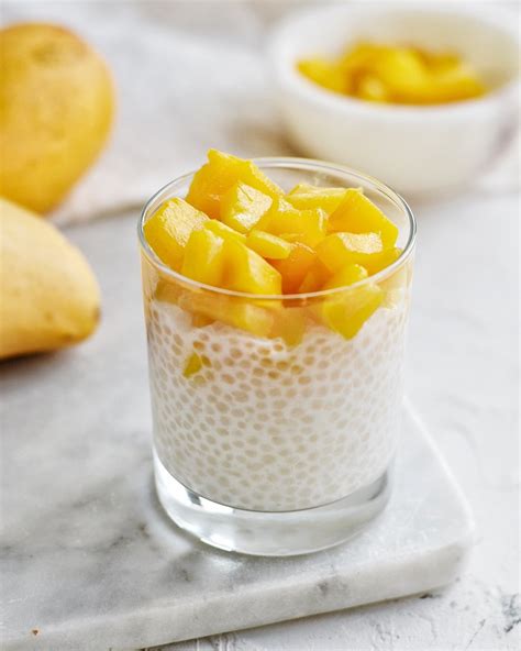 Easy Coconut Mango Sago (Tapioca Dessert) | The Subversive Table