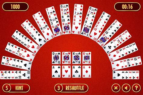 Open Crescent Solitaire - Solitaire Games Online