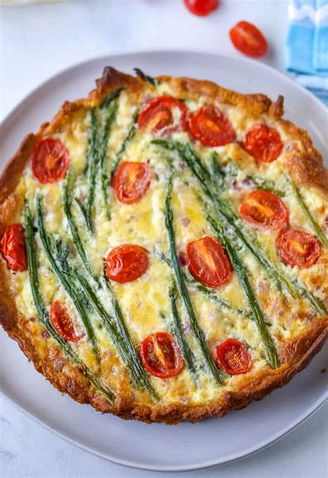 Easy Asparagus Cheese Tart - A Classic Twist