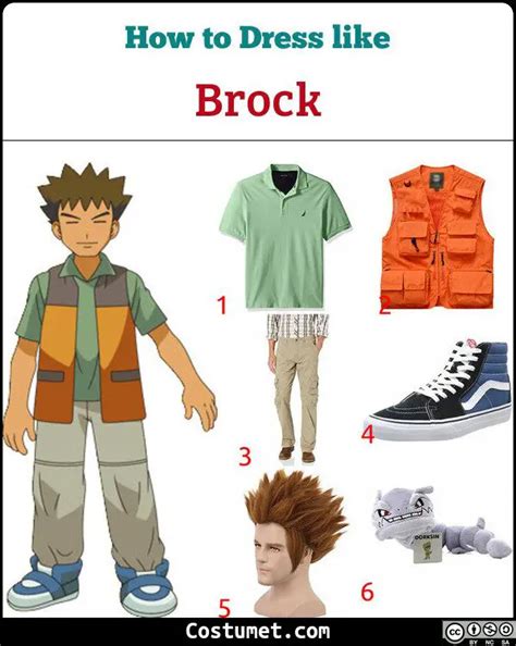 Brock (Pokemon) Costume for Halloween