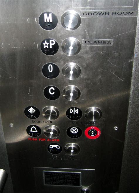 Elevator Control Panel