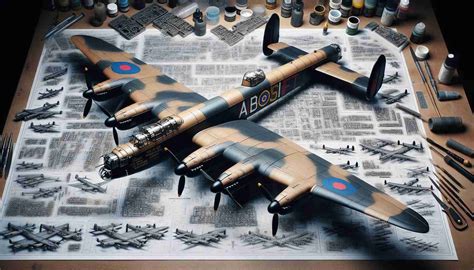 Exploring the 1/24 Scale Lancaster Bomber Model