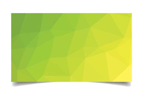 Green color triangulated background texture vector for business card template 11350075 Vector ...