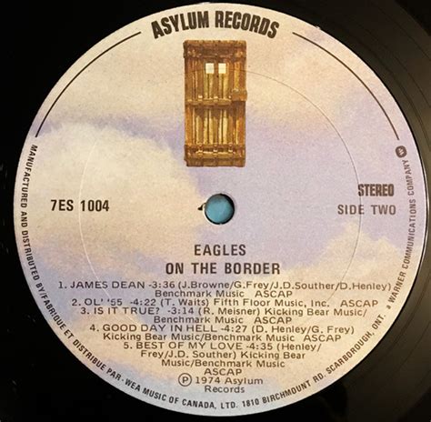 Eagles – On The Border – Vinyl Pursuit Inc