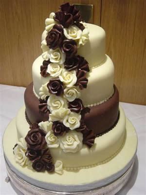 Chocolate Wedding Cake ~ Wedding Bells