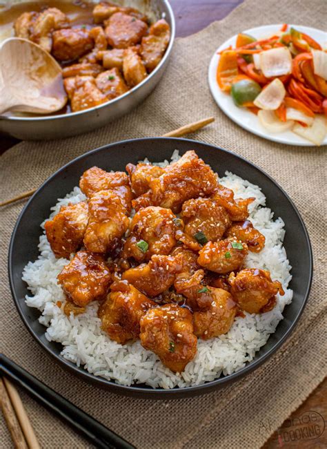 General Tsos Chicken Recipe (Takeout Copycat) | Alyona’s Cooking