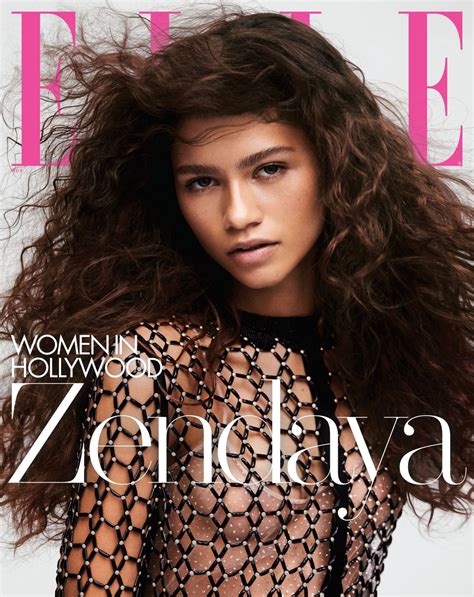 Zendaya – ELLE Magazine Women in Hollywood November 2019 • CelebMafia