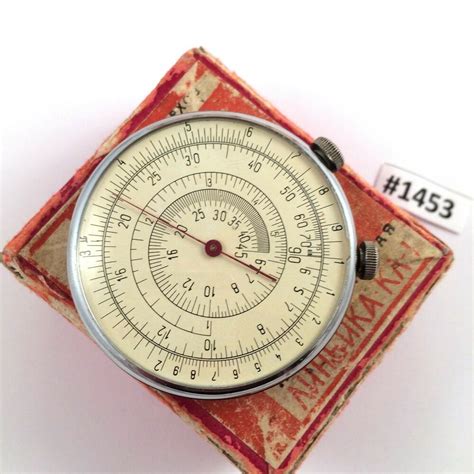 Vintage Circular Slide Rule KL-1 USSR Mechanical Calculator *US SELLER* #1453 | Mechanical ...