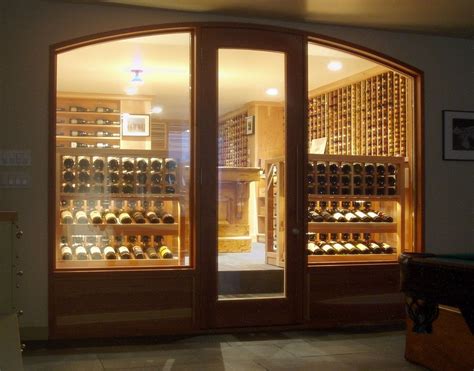 Custom Made California Redwood Wine Cellar by Stepan Design ...