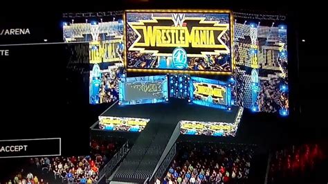 WrestleMania 40 Arena! - YouTube