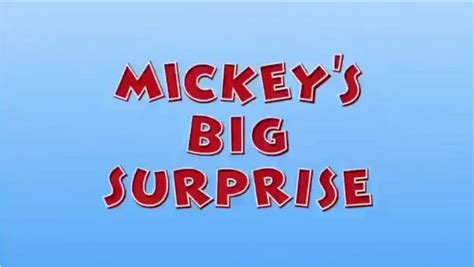 Mickey's Big Surprise | Disney Wiki | Fandom