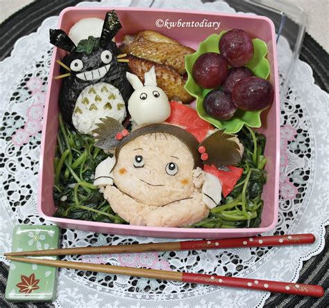 Karenwee's Bento Diary: Bento#June27~My Neighbor Totoro & Mei Kusakabe