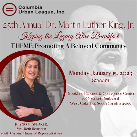 Annual MLK Breakfast | ColaUrbanLeague