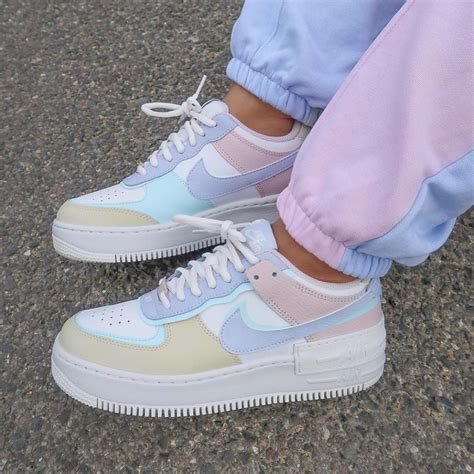 Nike WMNS AF1 Outfit Shadow Air Force 1 Summit White Multi Women CI0919 ...