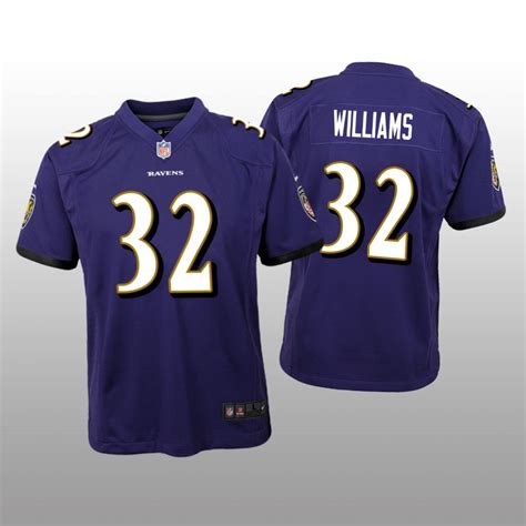 Baltimore Ravens Lamar Jackson White Jersey Game – Youth ...