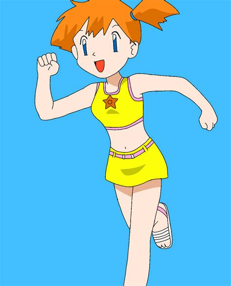 Pokemon: Misty in her Yellow Bikinis by CrawfordJenny on DeviantArt