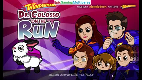 The Thundermans Dr. Colosso On The Run Hiddenville Level Gameplay ...