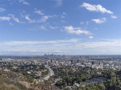 Aerial View of Los Angeles Skyline and Modern Architecture HDRi Maps ...