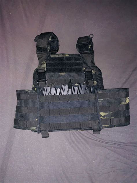 Plate carrier (Multicam Black) - Airsoft Bazaar