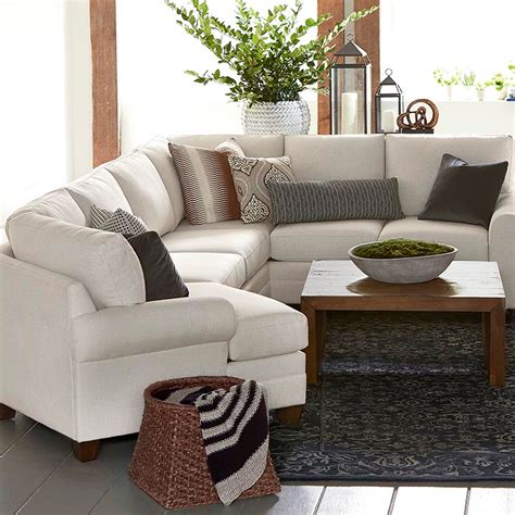 Fabric Seating CU.2 Cuddler L-Shaped Sectional 3851-LBSECT | Bassett furniture living room ...