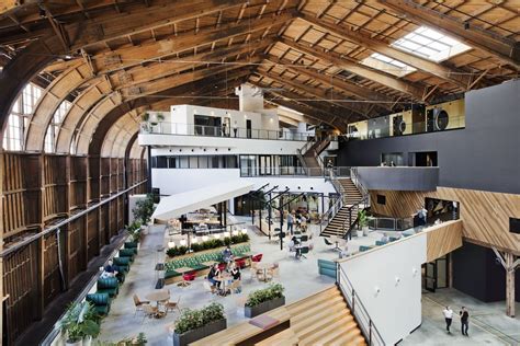 ZGF Reveals Google's New L.A. Office in Historic California Hangar | ArchDaily