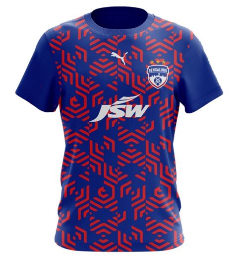 New Bengaluru FC Jersey 2021-2022 | Puma BFC ISL Home Kit 21-22 ...