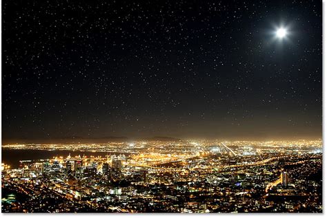 Create A Starry Night Sky In Photoshop