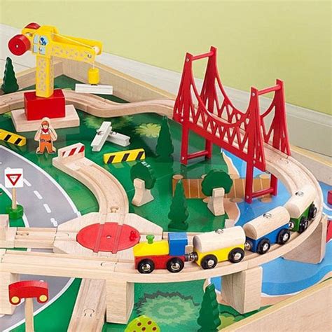 KidKraft Waterfall Mountain Train Set – Swing and Play