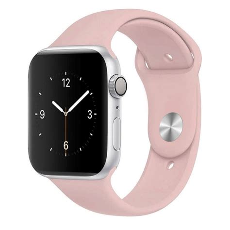 Sports Silicone Apple Watch Bands – Pink | SmartaWatches