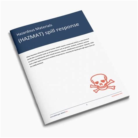 HAZMAT Spill Response Procedures - Ion Science UK