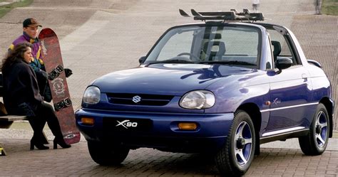 The Suzuki X-90 Is As Weird Today As It Was In The 90s