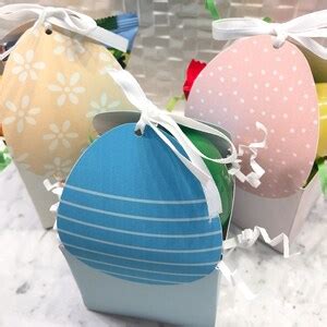 Printable Easter Egg Party Favors Easter Party Table Decor Kids Easter Craft Activity DIY Kids ...