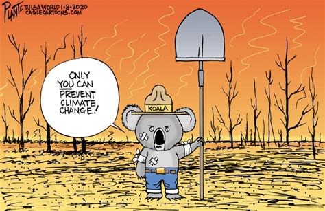 Political cartoons: US sends firefighters to Australia