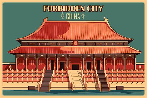 Forbidden City Illustrations, Royalty-Free Vector Graphics & Clip Art - iStock