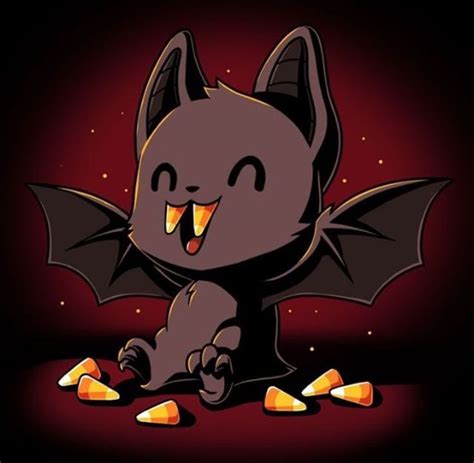 "Vampire" Bat | Cute animal drawings, Cute drawings, Cute art