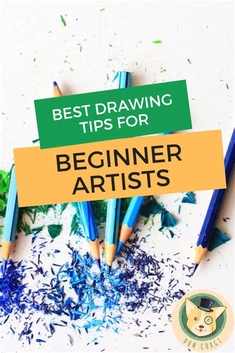 15 Best Drawing Tips for Beginner Artists - Don Corgi | Drawing for beginners, Drawing tips ...