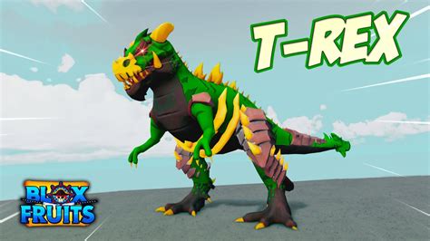 This New T- Rex Fruit Is The New Meta | Blox Fruits - YouTube