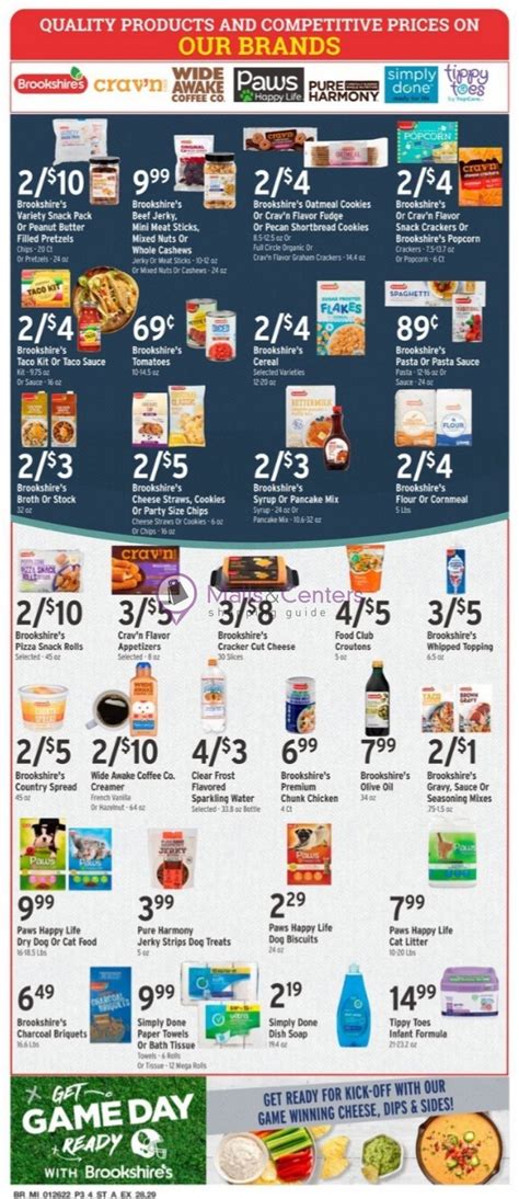 Brookshire's Food & Pharmacy Weekly ad valid from 01/26/2022 to 02/01/2022 - MallsCenters