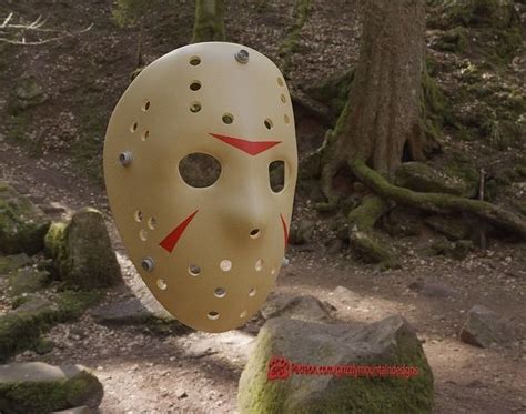 Friday the 13th Part 3 Jason mask replica 3D model 3D printable | CGTrader