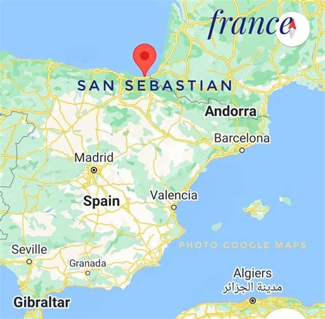 Where Is San Sebastian In Spain Map - Danica Dominique