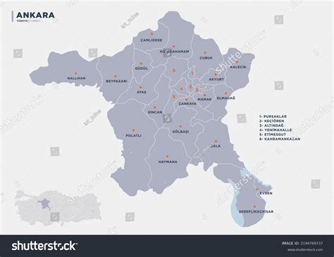 6,713 Ankara map Images, Stock Photos & Vectors | Shutterstock