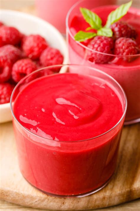 Out of This World Raspberry Coulis (Fresh Raspberry Sauce) - Nurtured Homes