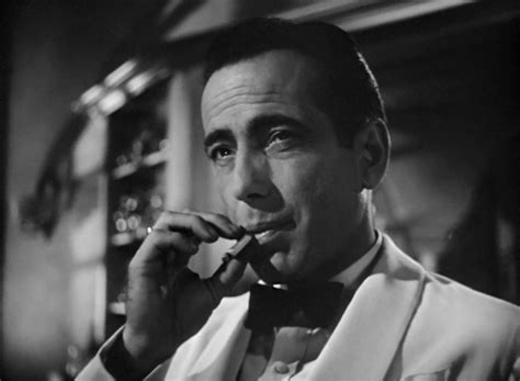 FFILM | Rick Blaine played by Humphrey Bogart (Casablanca...