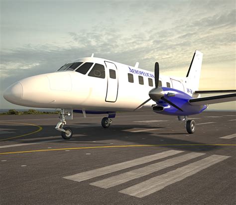 Embraer EMB 110 3D model - Aircraft on Hum3D