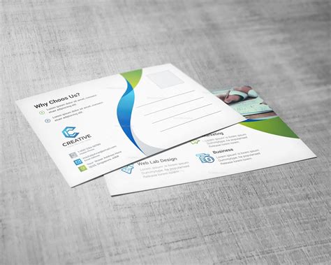 Stunning Corporate Postcard Design Template 002192 - Template Catalog