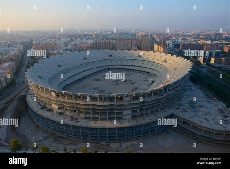 New Mestalla Stadium, Valencia, Spain Stock Photo - Alamy