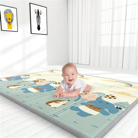 YOOVEE Baby Play Mat, Extra Large Folding Baby Crawling Mat, Waterproof ...