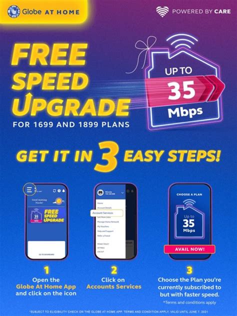 Globe At Home Plan 1699 and 1899 subscribers to receive permanent speed upgrades - Tech News ...