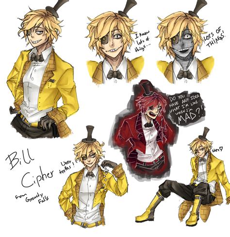 Human Bill Cipher by sayuttan on DeviantArt