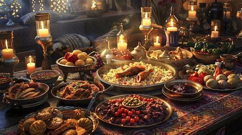 Premium Photo | Eid alAdha Feast Table Setting